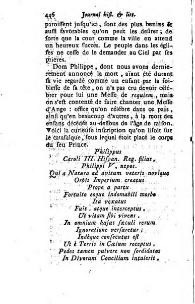 Journal historique et littéraire