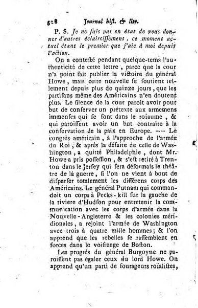 Journal historique et littéraire