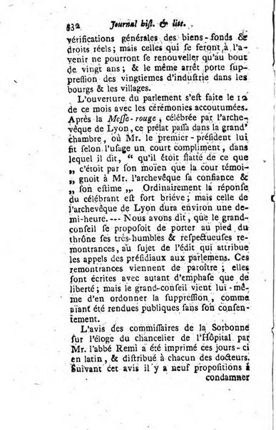 Journal historique et littéraire