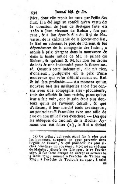 Journal historique et littéraire