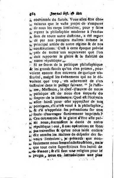 Journal historique et littéraire