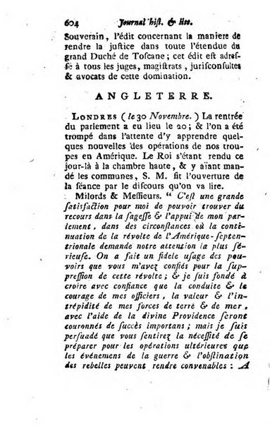 Journal historique et littéraire