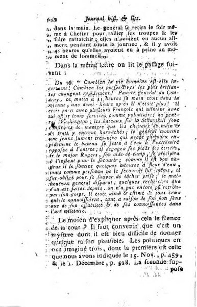 Journal historique et littéraire