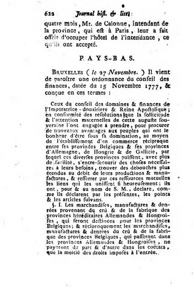 Journal historique et littéraire