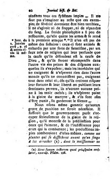 Journal historique et littéraire