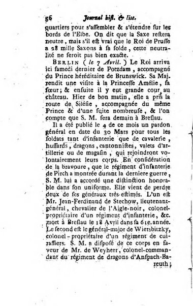 Journal historique et littéraire