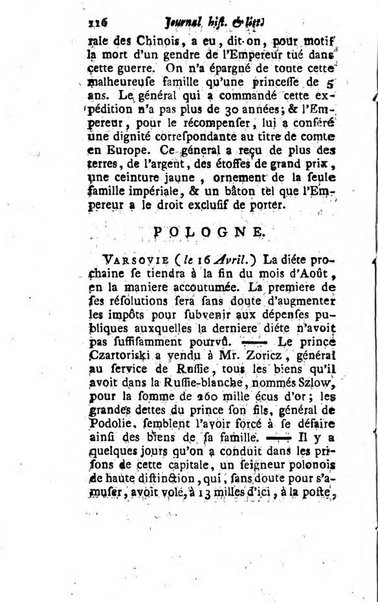 Journal historique et littéraire