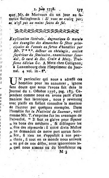 Journal historique et littéraire