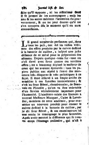 Journal historique et littéraire