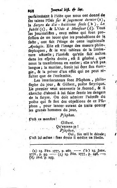 Journal historique et littéraire