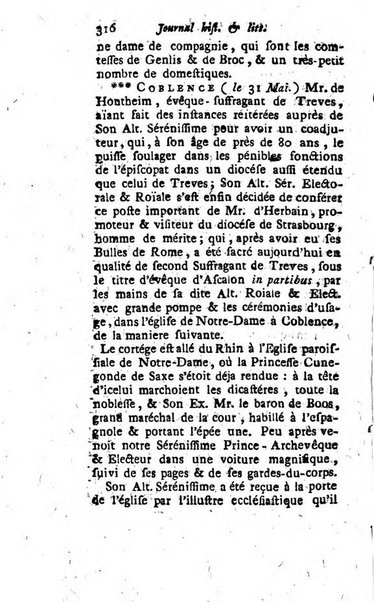 Journal historique et littéraire