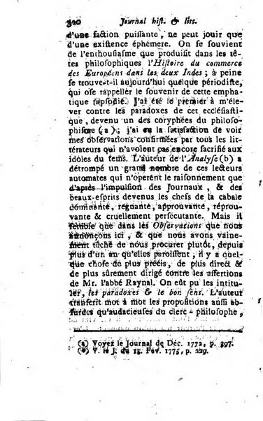 Journal historique et littéraire