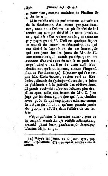 Journal historique et littéraire