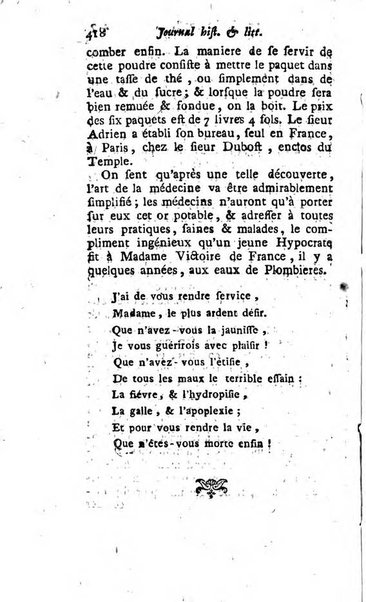 Journal historique et littéraire