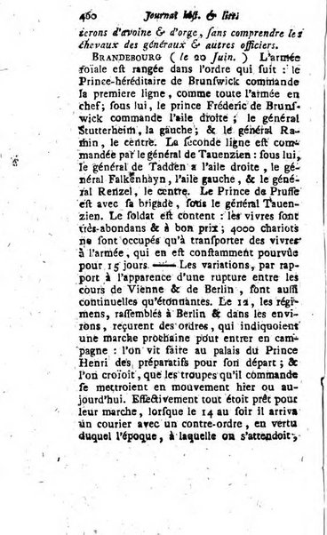 Journal historique et littéraire