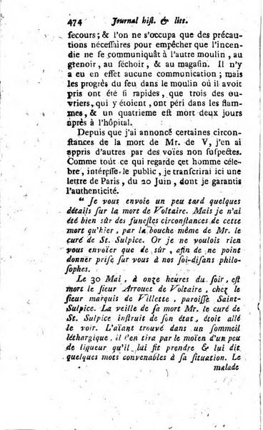 Journal historique et littéraire