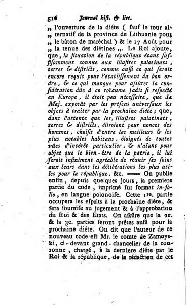 Journal historique et littéraire