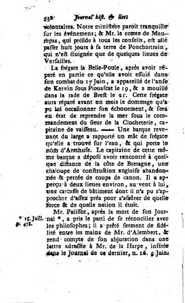 Journal historique et littéraire