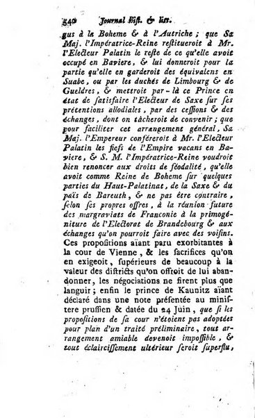 Journal historique et littéraire