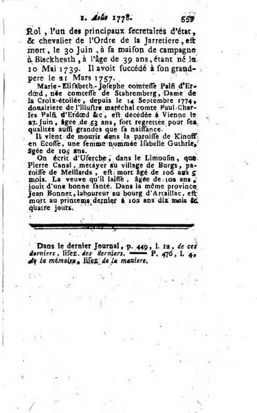 Journal historique et littéraire