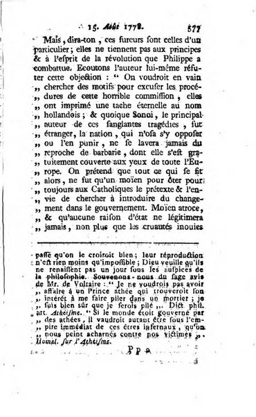 Journal historique et littéraire