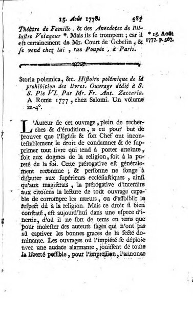 Journal historique et littéraire