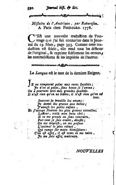 Journal historique et littéraire