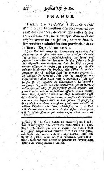 Journal historique et littéraire