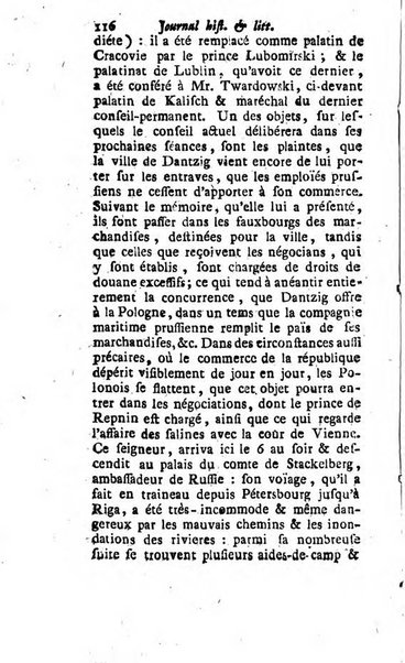 Journal historique et littéraire