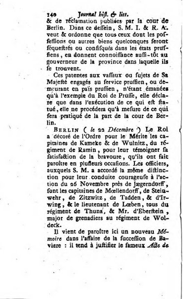 Journal historique et littéraire