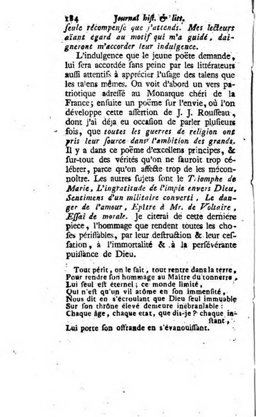 Journal historique et littéraire