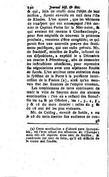 Journal historique et littéraire