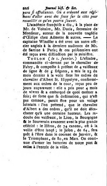 Journal historique et littéraire