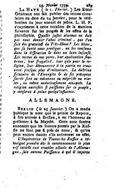 Journal historique et littéraire