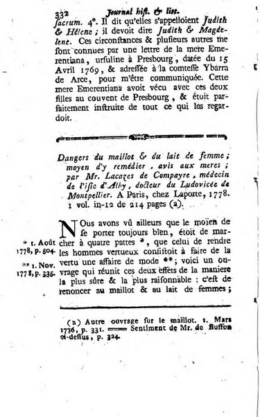 Journal historique et littéraire