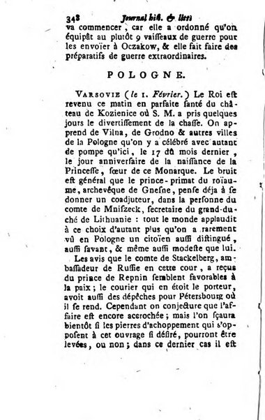 Journal historique et littéraire