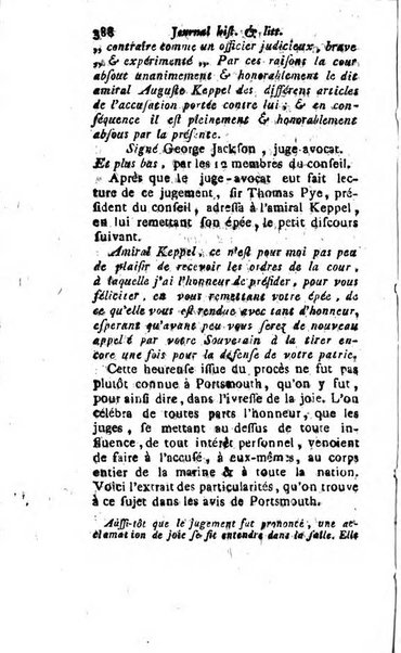 Journal historique et littéraire