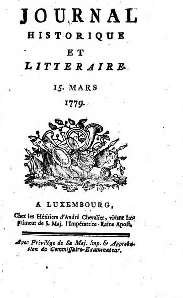 Journal historique et littéraire