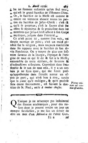 Journal historique et littéraire