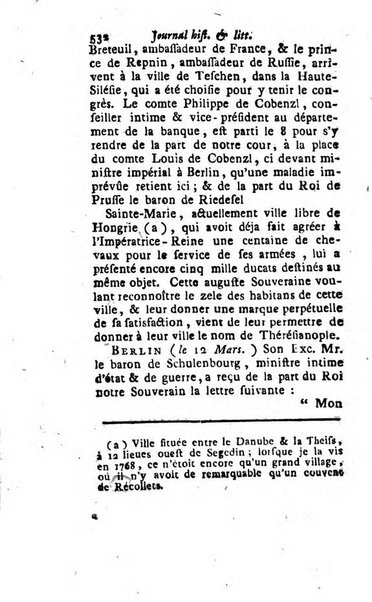 Journal historique et littéraire