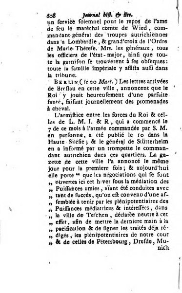 Journal historique et littéraire