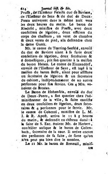 Journal historique et littéraire