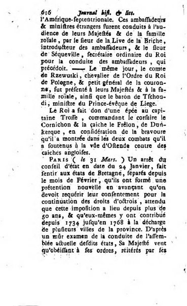 Journal historique et littéraire