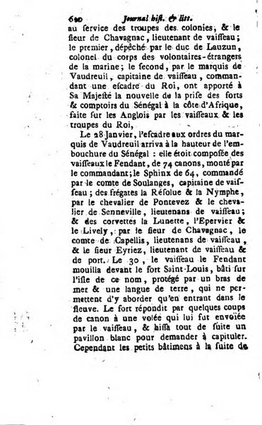 Journal historique et littéraire