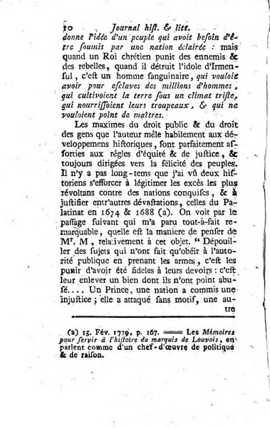 Journal historique et littéraire