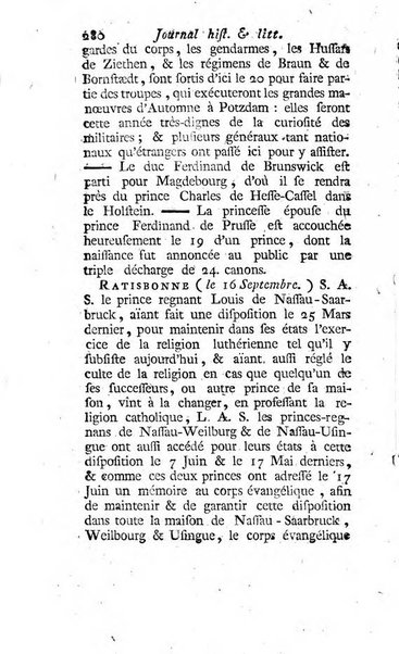 Journal historique et littéraire