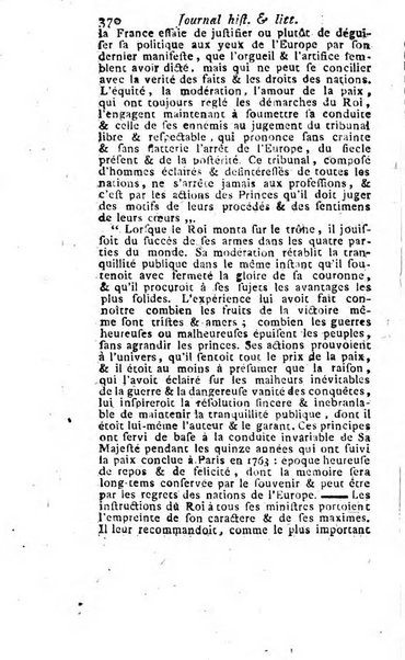 Journal historique et littéraire