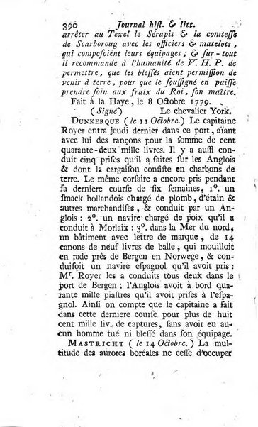 Journal historique et littéraire