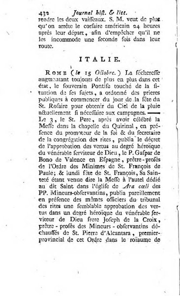 Journal historique et littéraire