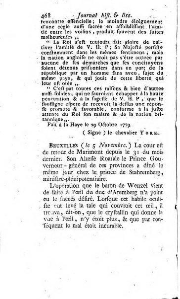 Journal historique et littéraire